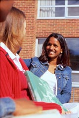 Students at Roberts Wesleyan College
