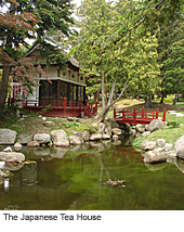 The japanese Tea House at Sonnenberg Gardens & Mansion State Historic Park in Canandaigua, New York, USA.