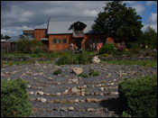 Labyrinth at Skyland Farm in Burdett, New York USA