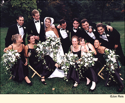 Wedding photo by Ithaca, New York photographer Jon Reis.