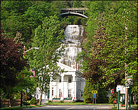 Shequaga Falls in Montour Falls, New York