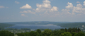 Cayuga Lake taken from Ithaca College in Ithaca, New York.