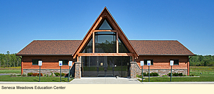 Seneca Meadows Education Center at 1977 State Route 414 in Seneca Falls, New York, USA.