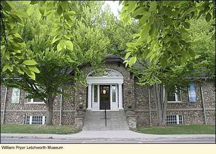 William Pryor Letchworth Museum in Letchworth State Park in the Finger Lakes, NewYork, USA.