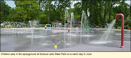 Seneca Lake State Park Cabins